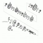 400 / 640 LC4 ENGINE Getriebe ii transmission ii 400 / 640 99