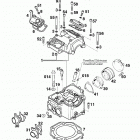400 / 640 LC4 ENGINE Zylinderkopf cylinder head 400 / 640 99