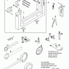 250/300 380 ENGINE Spezialwerkzeug special tool 250 / 300 / 380 99
