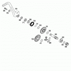 125/200 ENGINE Kickstarter kickstarter 125 / 200 99