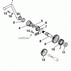 60/65 SX ENGINE Kickstarter kickstarter 60 / 65 98 / 99