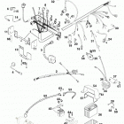 640 DUKE CHASSIS Kabelstrang, elektrik wiring harness, elecrtic 640...