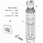 125 / 200 SX, MXC, EXC, EGS CHASSIS Federbein white power shock absorber wp 125 / 200 ...