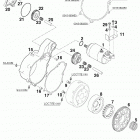 660 LC4 RALLYE ENGINE Elektrostarter electric starter 660 99