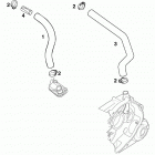400 / 540 / 620 LC4 SX SXC ENGINE Breather system 400 / 540 / 620 99