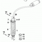 660 RALLYE LC4 CHASSIS Federbein wp shock absorber wp 660 99