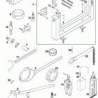 660 LC4 RALLYE ENGINE Spezielwerkzeug special tool 660 99