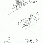 400/540 SXC, 620 SX CHASSIS Scheinwerfer,blinker australien head light,flasher...