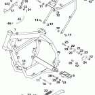 60/65 SX CHASSIS Rahmen, ausleger frame, sub frame 60 / 65 99
