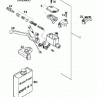 125 / 200 SX, MXC, EXC, EGS CHASSIS Handbremszylinder hand brake cylinder 125-380 99