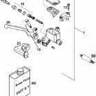 660 RALLYE LC4 CHASSIS Handbremszylinder hand brake cylinder 660 99