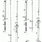 660 RALLYE LC4 CHASSIS Gabelbeine wp extreme fork legs wp extreme 660 99