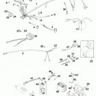 660 RALLYE LC4 CHASSIS Kabelstrang wiring harness 660 99
