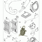 250 SXS Neuteile sxs new parts sxs 250 99