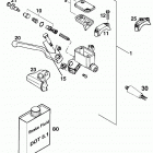 400/640 LC4/LC4 R* CHASSIS Handbremszylinder hand brake control 400 / 620 / 6...