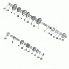 60/65 SX ENGINE Getriebe transmission 60 / 65 98 / 99