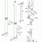 640 ADVENTURE-R CHASSIS Telegabel white power front fork white power 640 9...