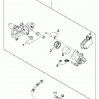400/640 LC4/LC4 R* CHASSIS Bremszange hinten brake caliper rear 400 / 620 / 6...