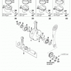 400 / 540 / 620 LC4 SX SXC ENGINE Kurbelwelle, kolben crankshaft, piston 400 / 540 /...