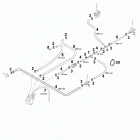 660 RALLYE LC4 CHASSIS Benzinleitungen fuel lines 660 99