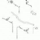 50 SXR ADVENTURE, PRO JUNIOR, PRO SENIOR CHASSIS Lenker, armaturen handlebar, controls 50 sxr 99