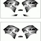 60/65 SX CHASSIS Dekor decal 60 / 65 99