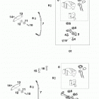 400/620 SUPER COMPETITION CHASSIS Tachoanlage speedometer 400 / 620 99