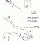 400/540 SXC, 620 SX CHASSIS Lenker, armaturen handlebar, controls 400 / 540 / ...