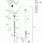 50 SXR ADVENTURE, PRO JUNIOR, PRO SENIOR CHASSIS Telegabel paioli front fork 50 sxr pro junior 99