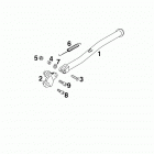 400/540 SXC CHASSIS Side stand 400 / 540 98