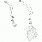 400/620 R/XC e ENGINE Breather system 400 / 620 98