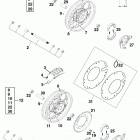 50 SXR ADVENTURE, PRO JUNIOR, PRO SENIOR CHASSIS Vorderrad, hinterrad front wheel, rear wheel 50 sx...