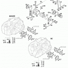 400/540 SXC ENGINE Schmiersystem lubricating system 400 / 540 98