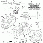 400/540 SXC ENGINE Engine case 400 / 540 98
