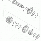 125/200 ENGINE Getriebe i transmission i 125 / 200 98