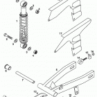 50 SXR ADVENTURE, PRO JUNIOR, PRO SENIOR CHASSIS Federbein, schwingarm shock absorber, swingarm 50 ...