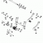 400 / 620 LC4 ENGINE Schaltung shifting mechanism 400 / 620 98