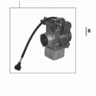 400/620 R/XC e ENGINE Vergaser qwik silver ii carburetor qwik silver ii ...