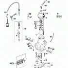 400/540 SXC ENGINE Vergaser dell orto vhsb38qs carburetor dell orto 5...