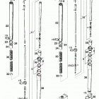LC4 400/620 SX, SUPER COMPETITION CHASSIS Gabelbeine wp extreme fork legs wp extreme 400 / 6...