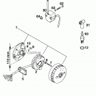 250/300 380 ENGINE Ignition system sem 250 / 300 / 380 98
