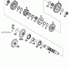 400 / 620 LC4 ENGINE Getriebe ii transmission ii 400 / 620 98