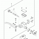 60/65 SX CHASSIS Handbremszylinder hand brake cylinder 60 / 65 98