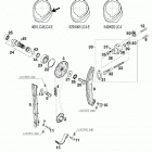 400/620 R/XC e ENGINE Steuertrieb timing drive 400 / 620 98