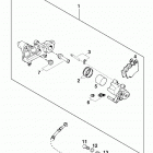 620 LC4 COMPETITION CHASSIS Bremszange hinten brake caliper rear 400 / 620 / 6...