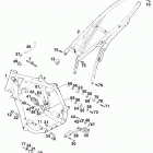 400/540 SXC CHASSIS Rahmen, ausleger frame, sub frame 400 / 540 98