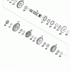 125/200 ENGINE Getriebe ii transmission ii 125 / 200 98