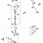 125 LC2 CHASSIS Rear brake control 125 98
