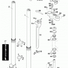 620 LC4 COMPETITION CHASSIS Telegabel wp extreme front fork wp 400 / 620 / 640...