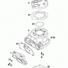 125/200 ENGINE Zylinder cylinder 125 / 200 98